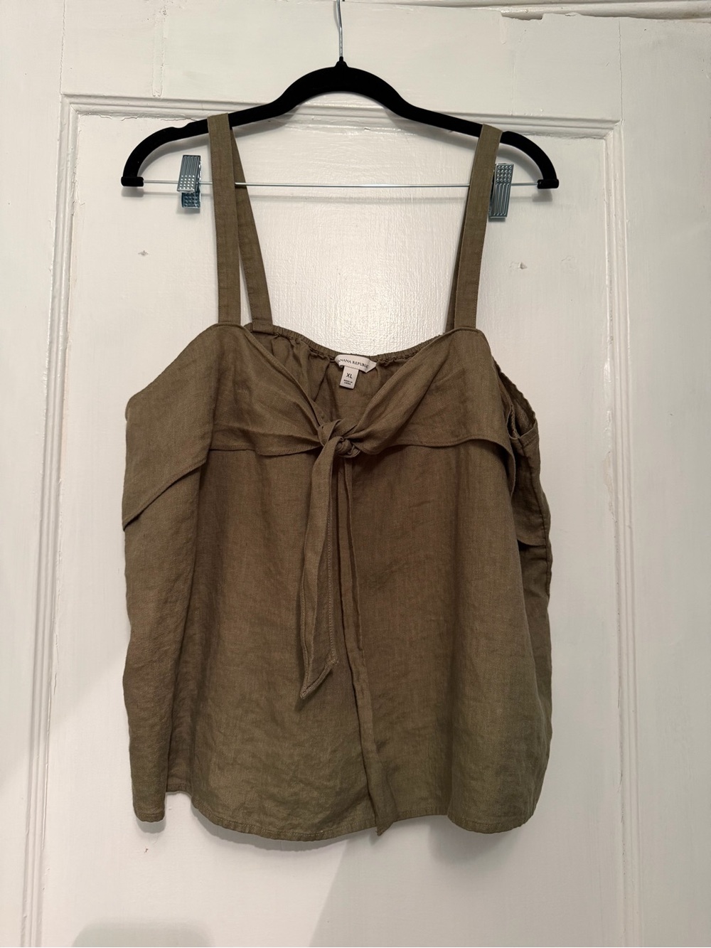Banana Republic Tie-Front Tank Top